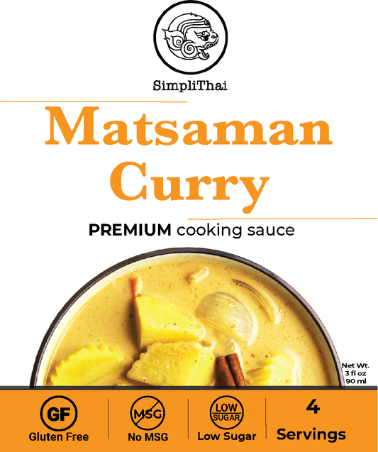 Matsaman Curry cooking sauce
