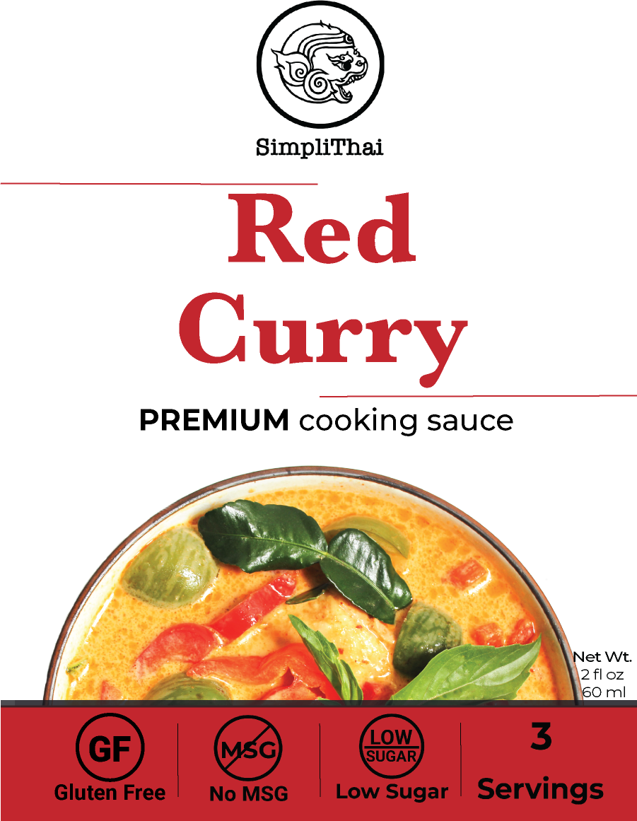 Red Curry cooking sauce